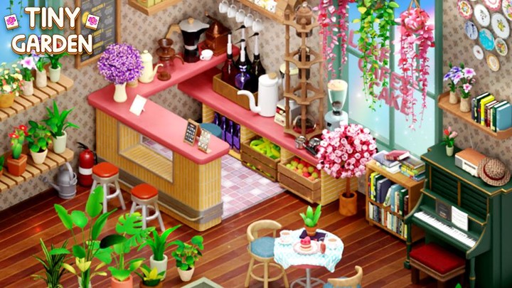 Tile Match :Tiny Garden Design screenshot image 1_Popularmodapk.com