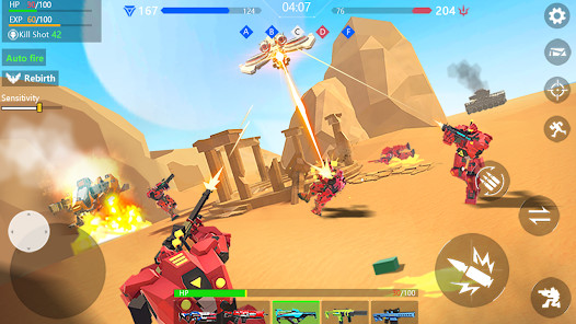 Robot War:Modern Combat FPS<span>(No Ads)</span> screenshot image 4_Popularmodapk.com