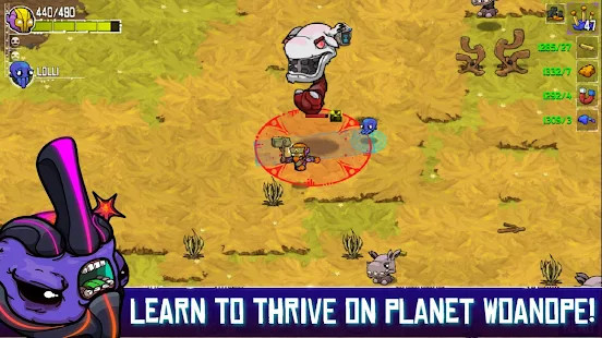 Crashlands: Story-driven Crafting ARPG<span>(Massive resources)</span> screenshot image 13_Popularmodapk.com