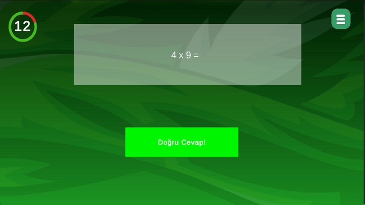 Çarpım Tablosu Oyunu screenshot image 5_Popularmodapk.com