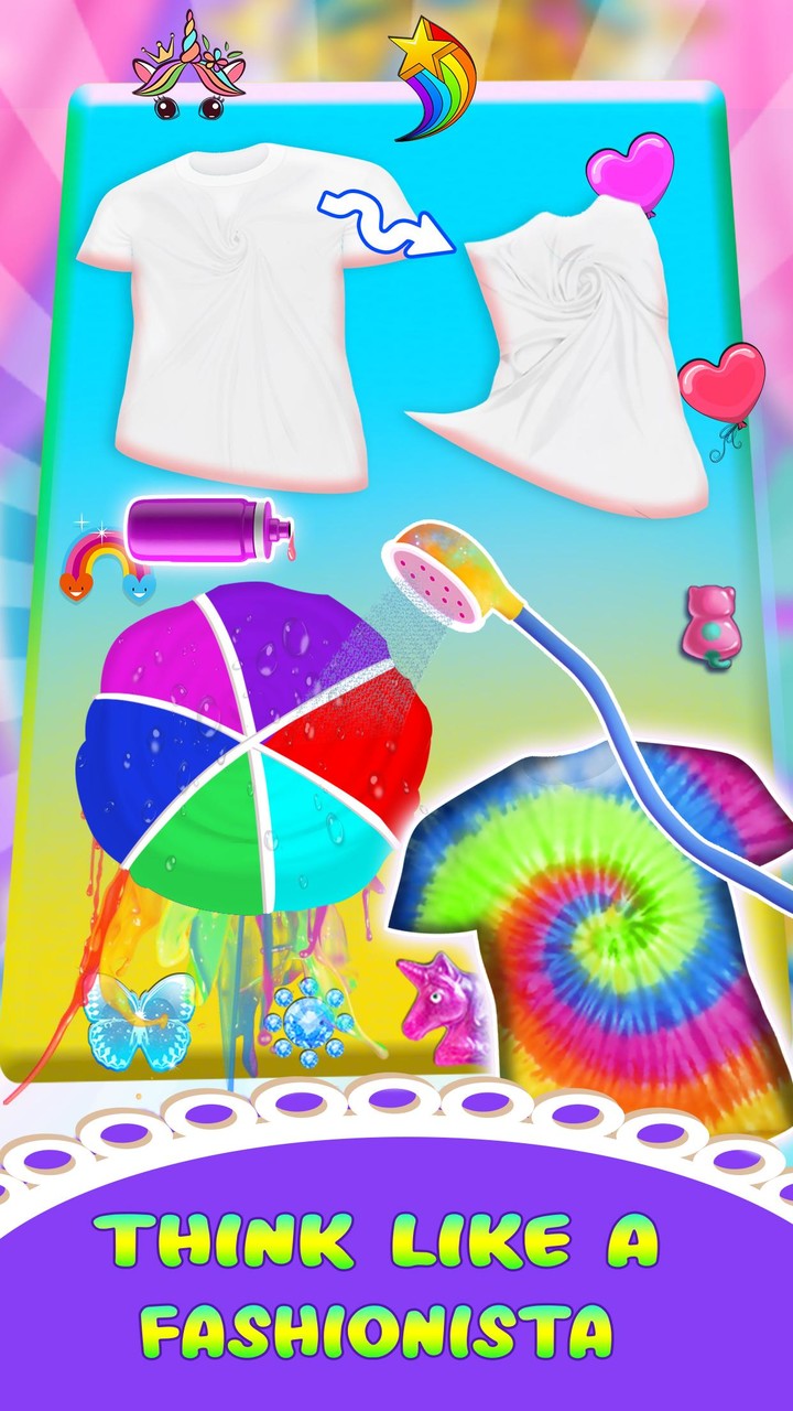 Tie Dye Dress Design Art screenshot image 4_Popularmodapk.com