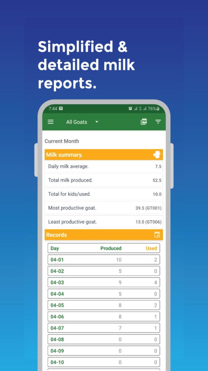 My Goat Manager - Farming app screenshot image 30_Popularmodapk.com