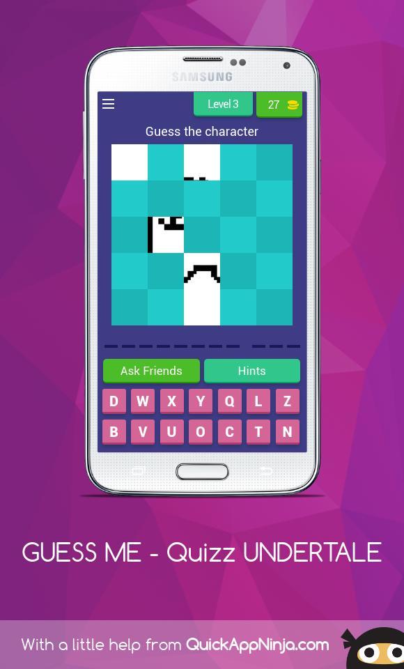 GUESS ME - Quizz Undertale screenshot image 3_Popularmodapk.com