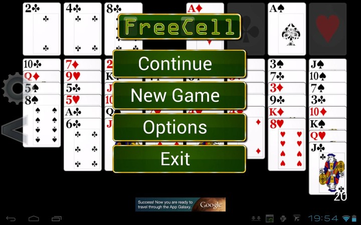FreeCell Solitaire HD screenshot image 12_Popularmodapk.com
