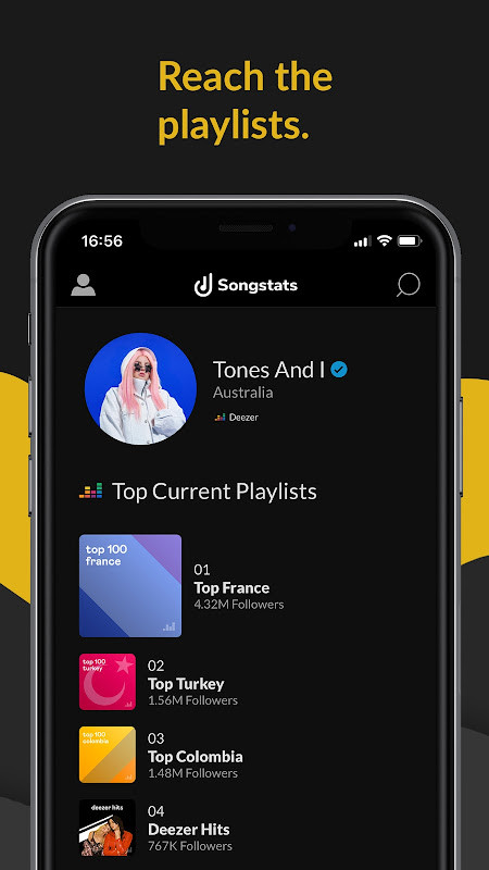 Songstats: Music Analytics screenshot image 6_Popularmodapk.com