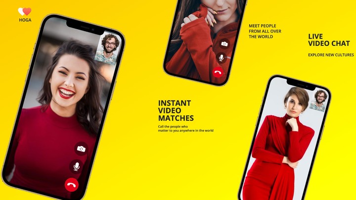 Hoga - Live video chat screenshot image 7_Popularmodapk.com