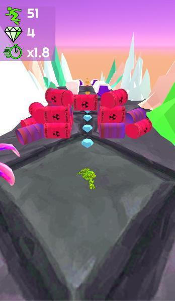 Purple Hills Run screenshot image 3_Popularmodapk.com