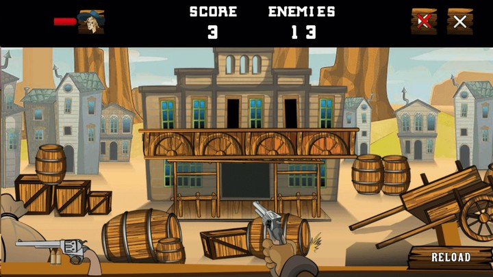Sheriff's Wrath - The Gun Fire screenshot image 3_Popularmodapk.com