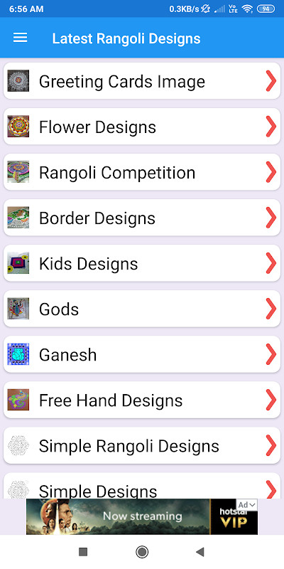 Latest Rangoli Designs screenshot image 1_Popularmodapk.com