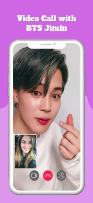 BTS Jimin Call and Chat screenshot image 1_Popularmodapk.com