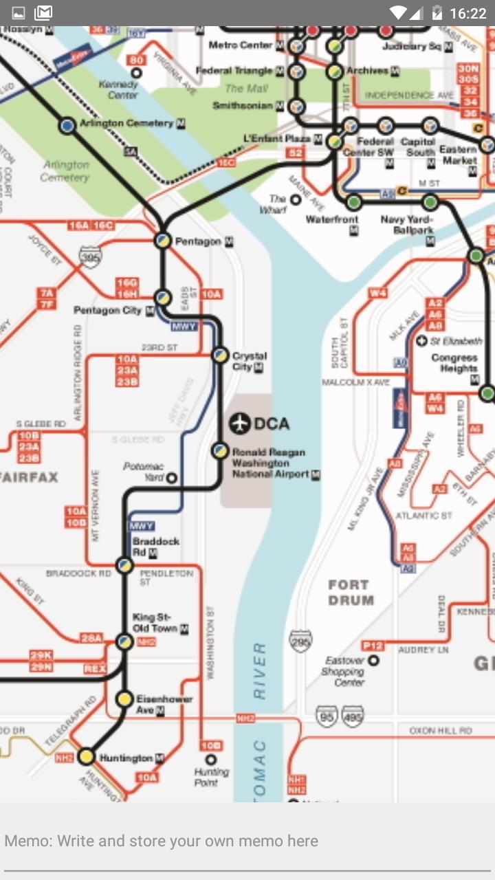 WASHINGTON DC METRO BUS MAP screenshot image 6_Popularmodapk.com