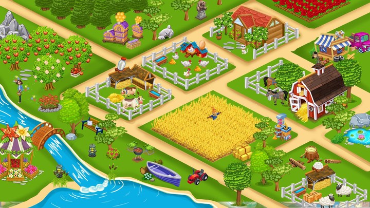 Farm Garden City Offline Farm screenshot image 2_Popularmodapk.com