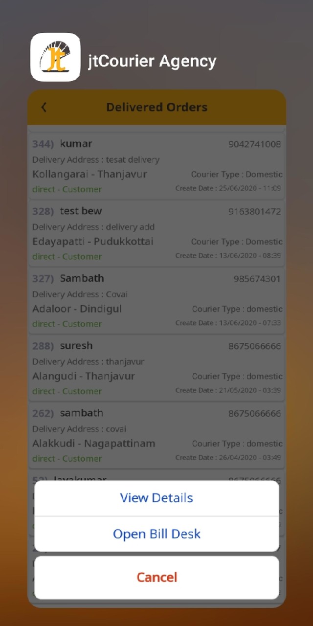 jtCourier Agency screenshot image 21_Popularmodapk.com