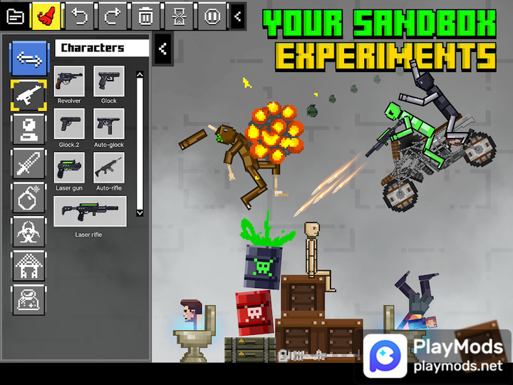 Brick Battles: PvP Destruction<span>(NO ADS)</span> screenshot image 5_Popularmodapk.com