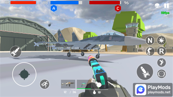 Warfield1991:Modern War<span>(No Ads)</span> screenshot image 1_Popularmodapk.com