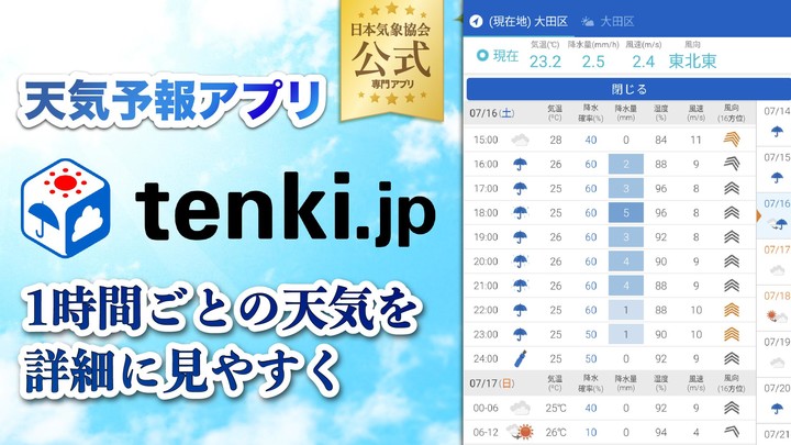 tenki.jp 日本気象協会の天気予報アプリ・雨雲レーダー screenshot image 22_Popularmodapk.com