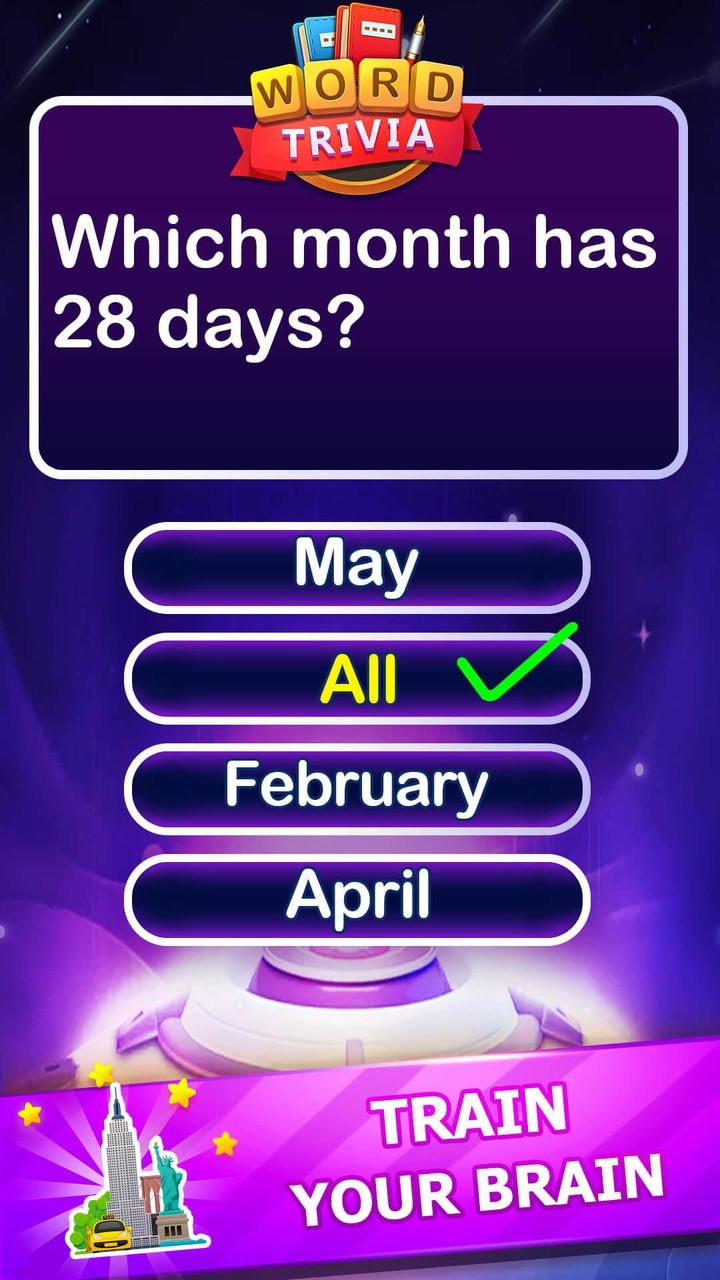 Word Trivia - Word Quiz Games screenshot image 4_Popularmodapk.com