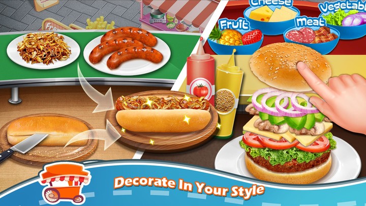 Street Food Cooking Games screenshot image 4_Popularmodapk.com