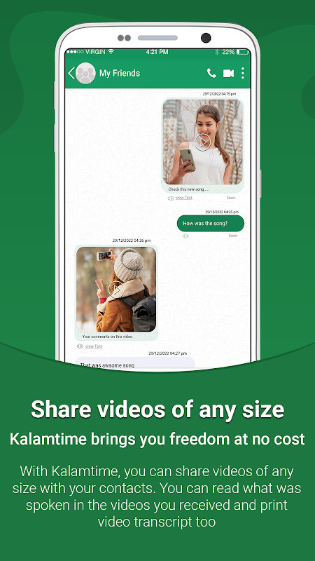 KalamTime Instant Messenger screenshot image 3_Popularmodapk.com
