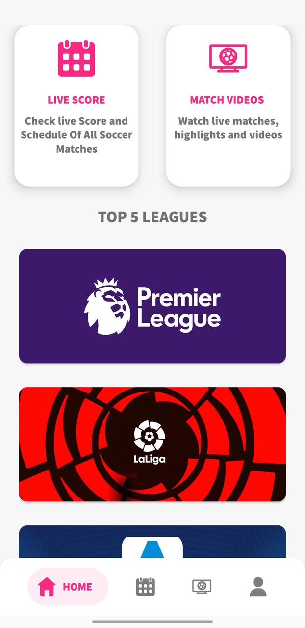 Live Football Scores & Videos screenshot image 6_Popularmodapk.com