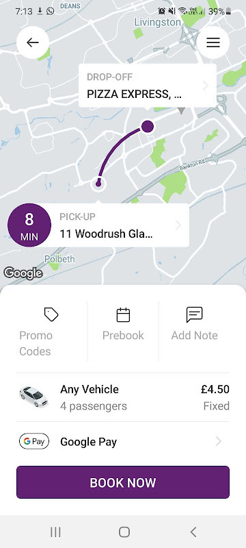West Lothian Private Hire screenshot image 2_Popularmodapk.com