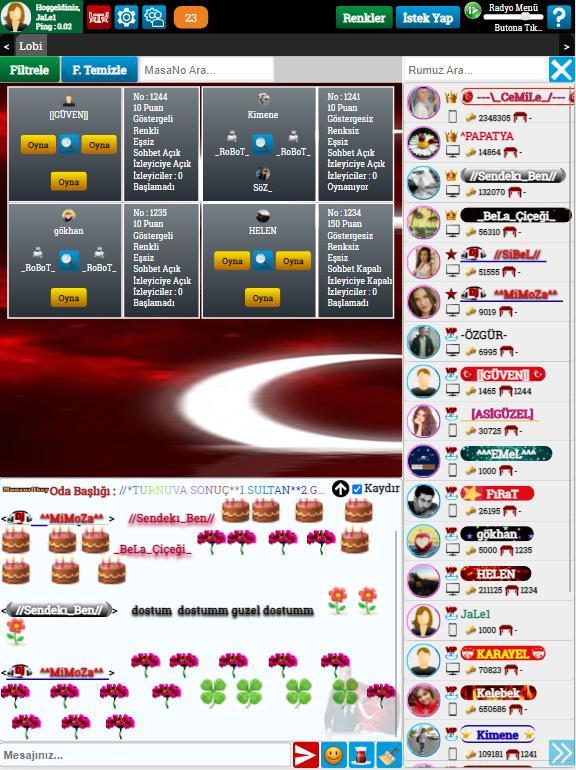 MunzurOkey - Online Okey Oyna screenshot image 4_Popularmodapk.com