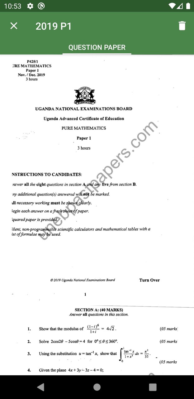 UNEB Past Papers screenshot image 4_Popularmodapk.com