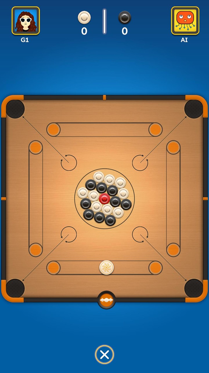 Carrom Striker screenshot image 1_Popularmodapk.com