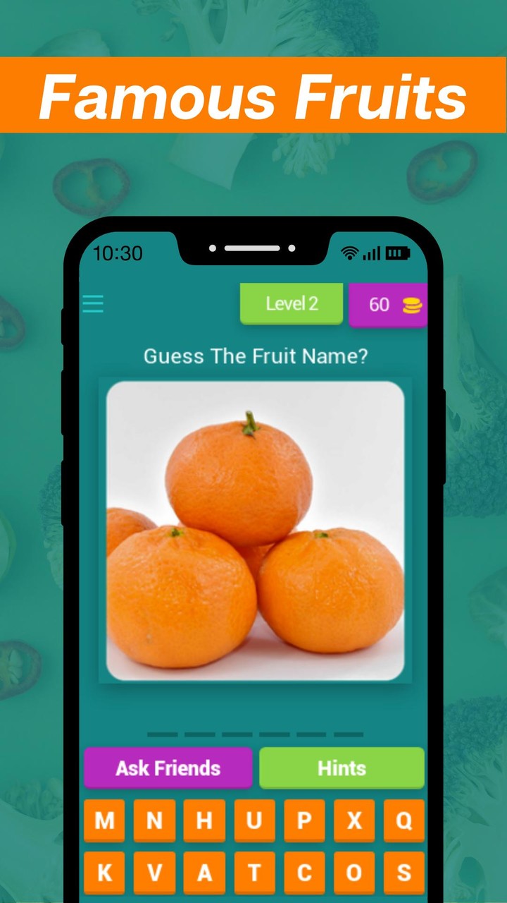 Fruits Picture Quiz screenshot image 3_Popularmodapk.com