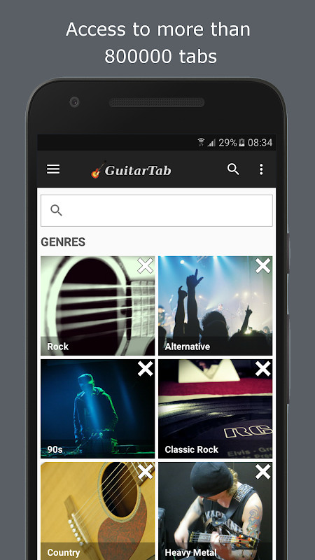 GuitarTab - Tabs and chords screenshot image 1_Popularmodapk.com