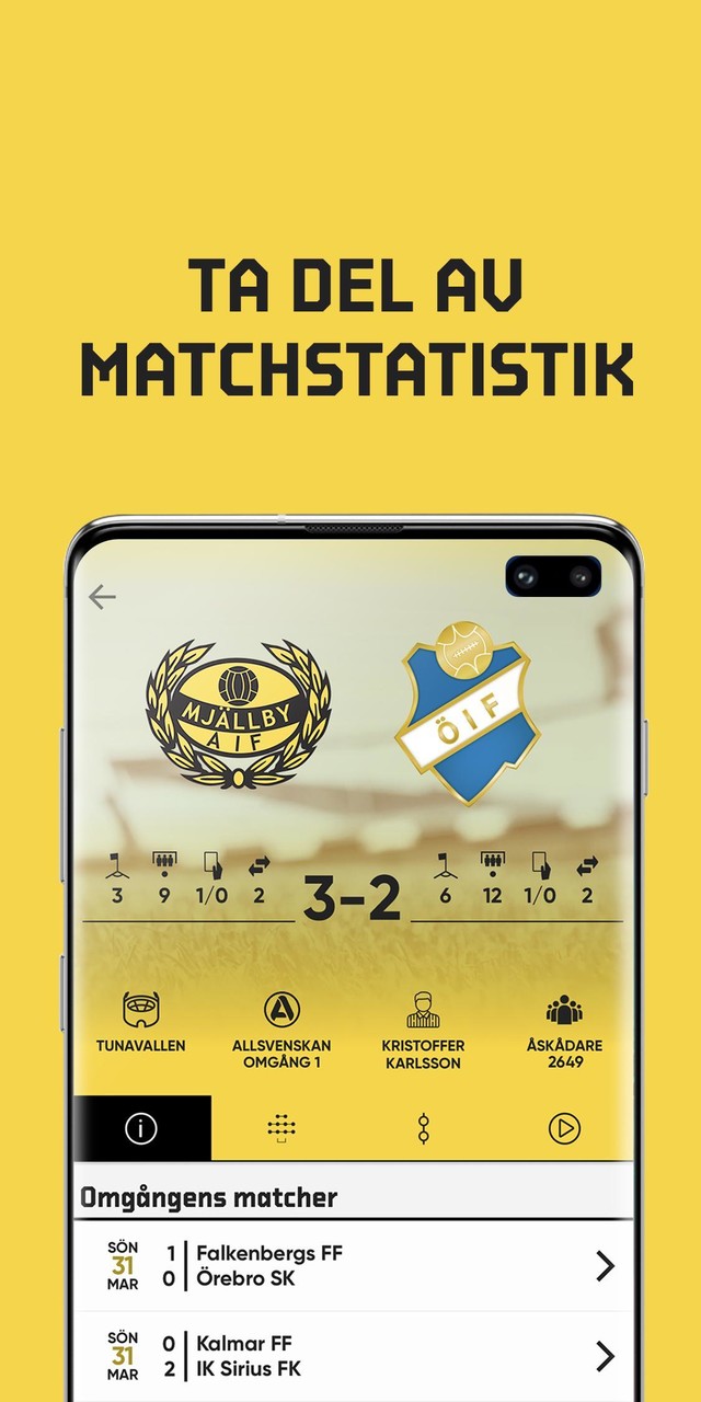 Mjällby AIF Live screenshot image 10_Popularmodapk.com