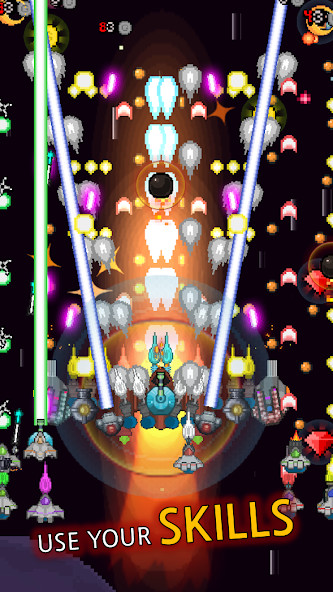 Grow Spaceship - Galaxy Battle(Free Shopping) screenshot image 4_Popularmodapk.com