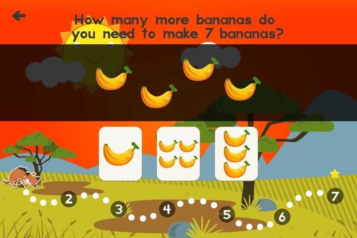 Animal Math First Grade Math screenshot image 5_Popularmodapk.com