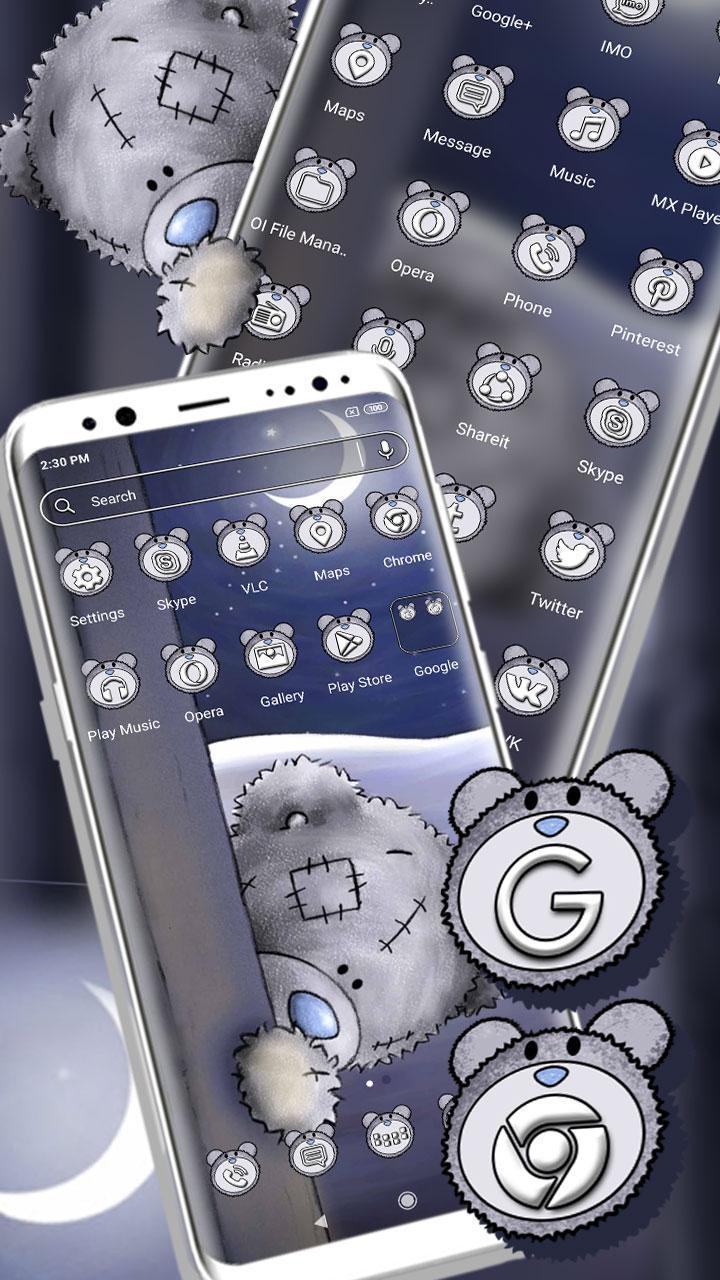 Teddy Bear Stitched Theme screenshot image 4_Popularmodapk.com