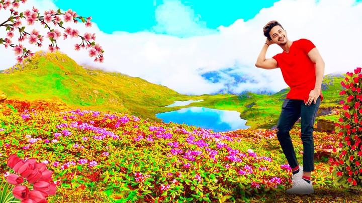 Flower Hill Photo Editor-Frame screenshot image 5_Popularmodapk.com