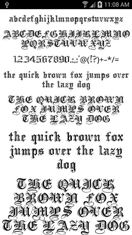 Fonts for FlipFont screenshot image 6_Popularmodapk.com