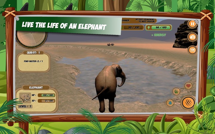 Safari Animals Simulator screenshot image 5_Popularmodapk.com