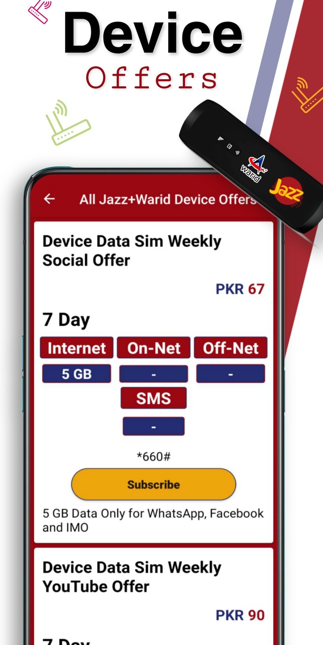 Jazz Warid Packages 2022 screenshot image 7_Popularmodapk.com