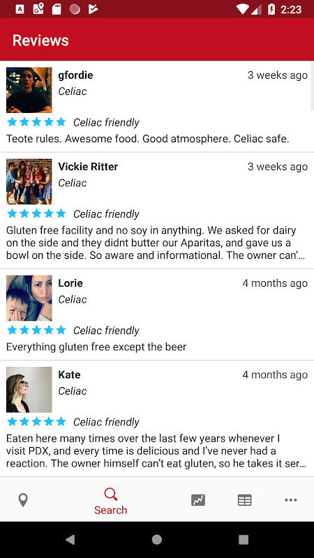 Find Me Gluten Free screenshot image 7_Popularmodapk.com