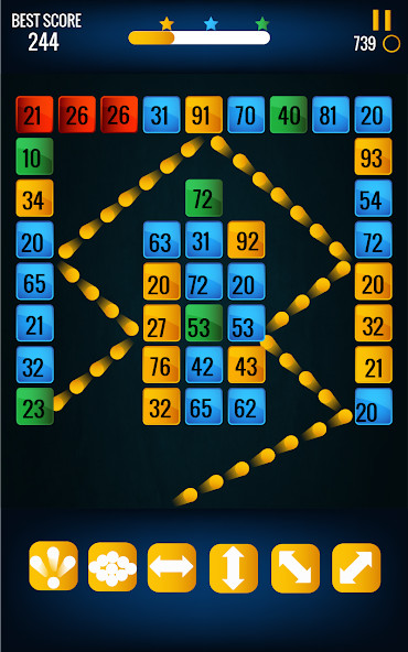 Brick Breaker Infinity Classic<span>(Mod APK)</span> screenshot image 5_Popularmodapk.com