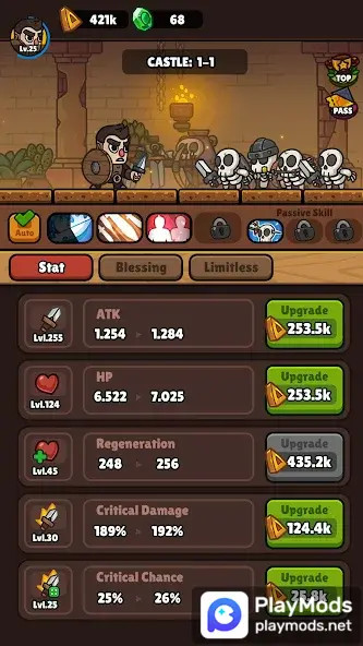 Idle RPG Adventure Hero<span>(MENU MOD)</span> screenshot image 4_Popularmodapk.com
