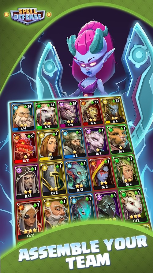 Spell Defense: Epic Bricks Breaker(No Ads) screenshot image 4_Popularmodapk.com