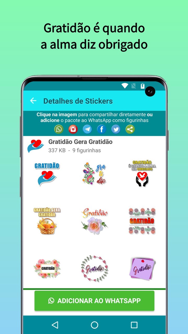 Figurinhas de Gratidão screenshot image 2_Popularmodapk.com
