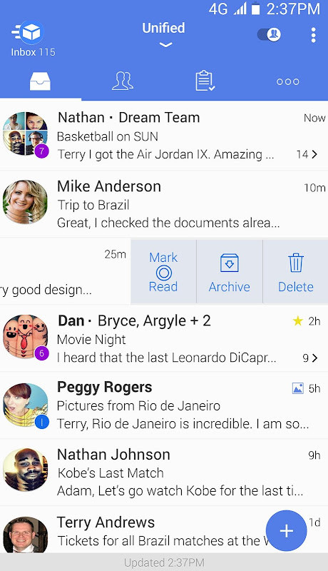 Type App mail - email app screenshot image 3_Popularmodapk.com