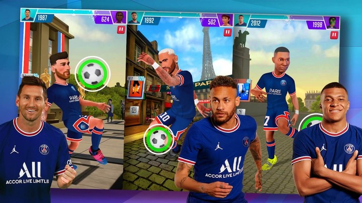 PSG Soccer Freestyle 2022<span>(Free Rewards)</span> screenshot image 1_Popularmodapk.com
