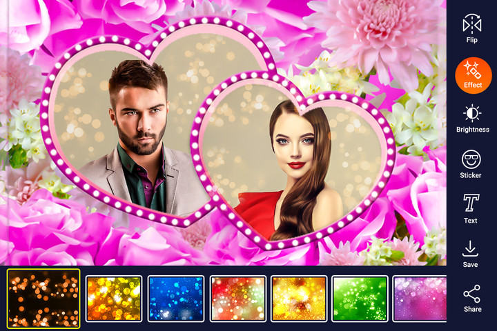 Love Heart Photo Frame screenshot image 1_Popularmodapk.com