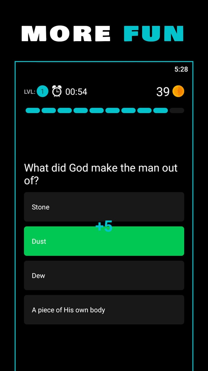 BIBLE Quiz - Play & Learn screenshot image 2_Popularmodapk.com