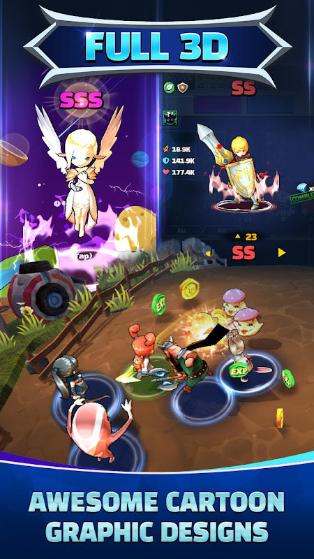 HelloHero AllStars:Idle League screenshot image 1_Popularmodapk.com