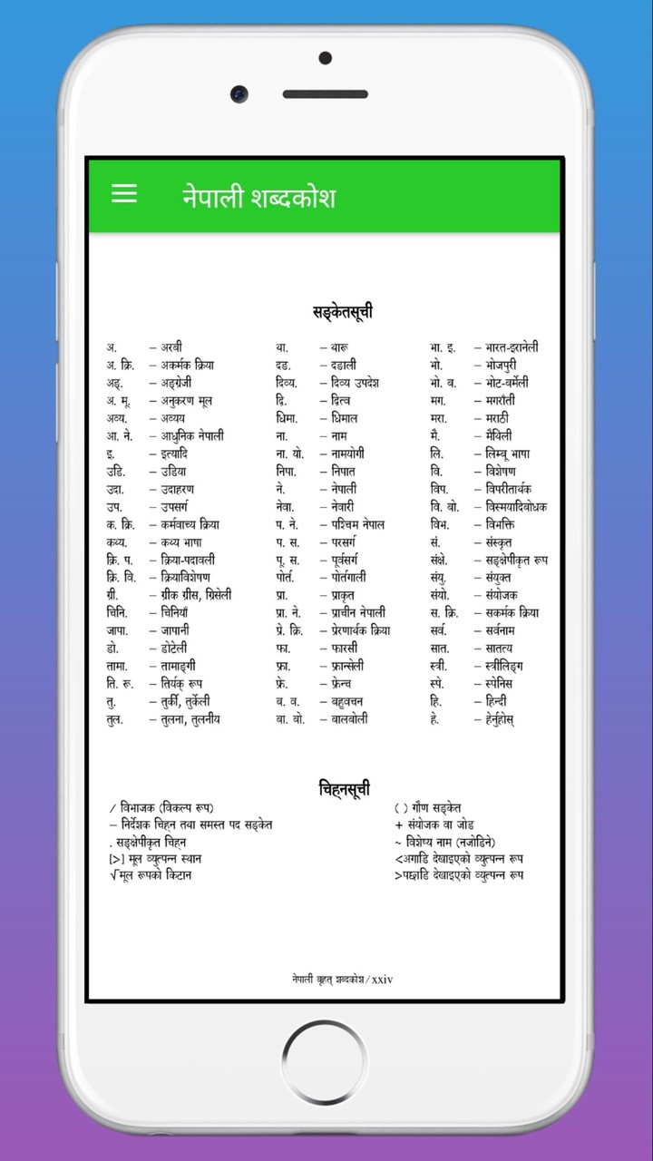 शब्दकोश Nepali Shabdakosh screenshot image 10_Popularmodapk.com