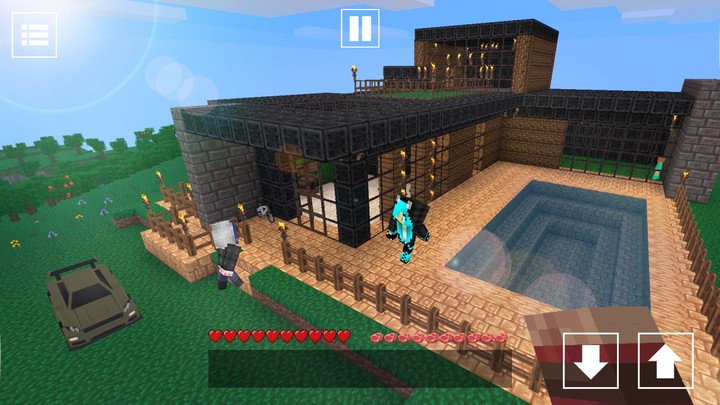 Cube Craft: Free World Explora screenshot image 1_Popularmodapk.com